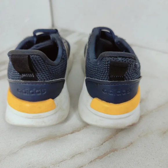 Adidas Toddler Kids' Racer TR21 Navy Grey Running Shoes Sneakers, Sz 7.5K - Picture 6 of 11